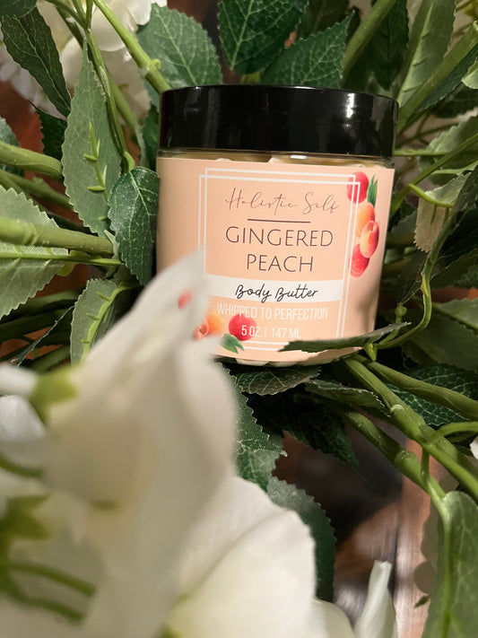 Gingered Peach Whipped Body Butter
