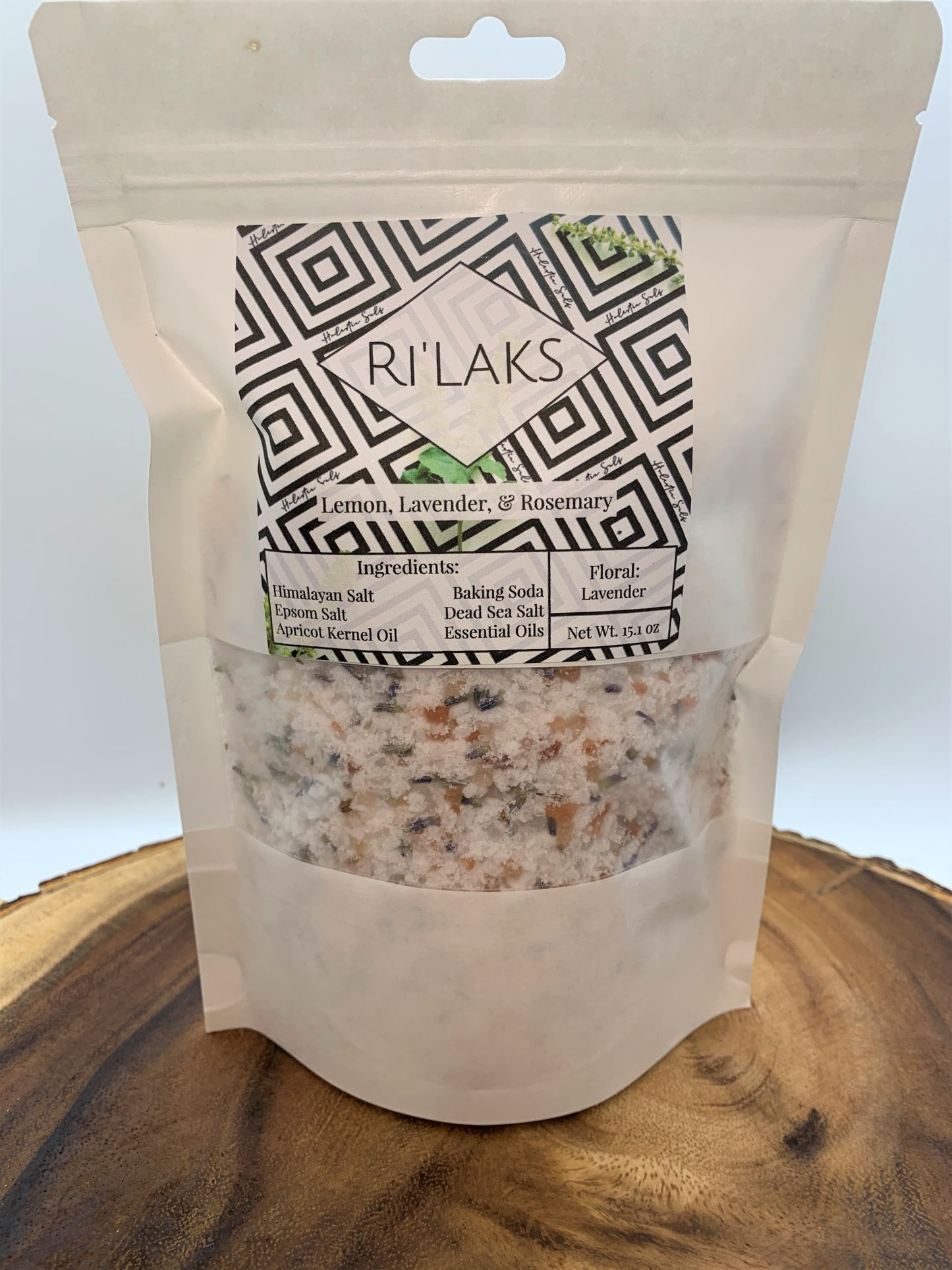 Ri'Laks (Relax) Bath Salt- Stress Relief