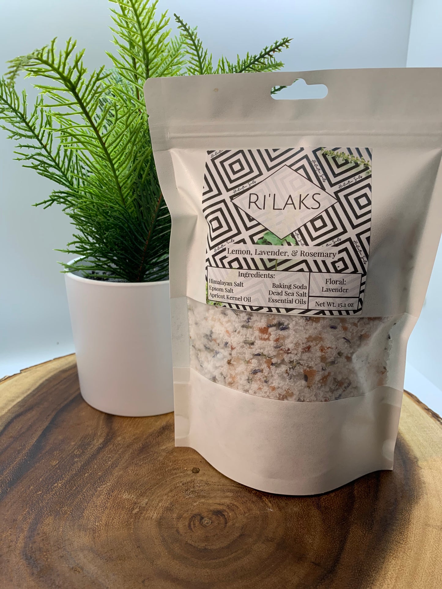 Ri'Laks (Relax) Bath Salt- Stress Relief